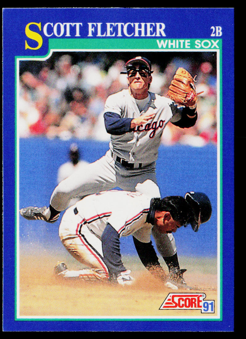 Scott Fletcher 1991 Score #36 Chicago White Sox