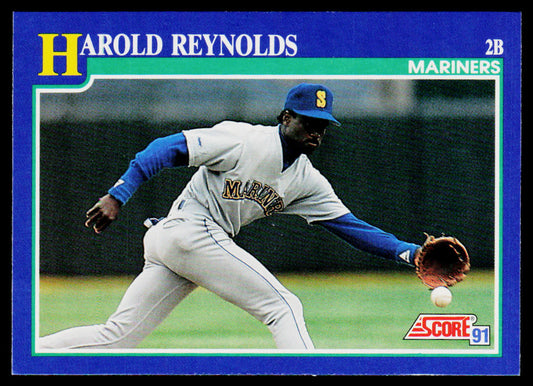 Harold Reynolds 1991 Score #48 Seattle Mariners