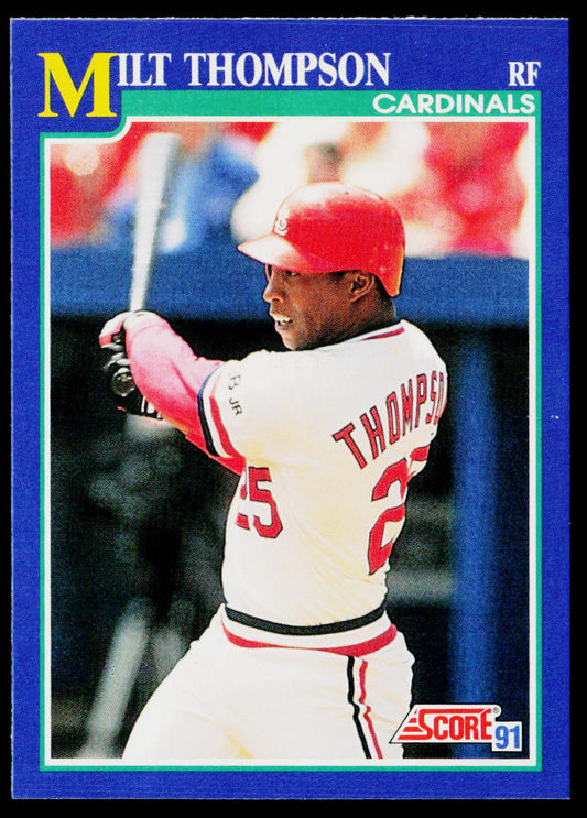 Milt Thompson 1991 Score #54 St. Louis Cardinals