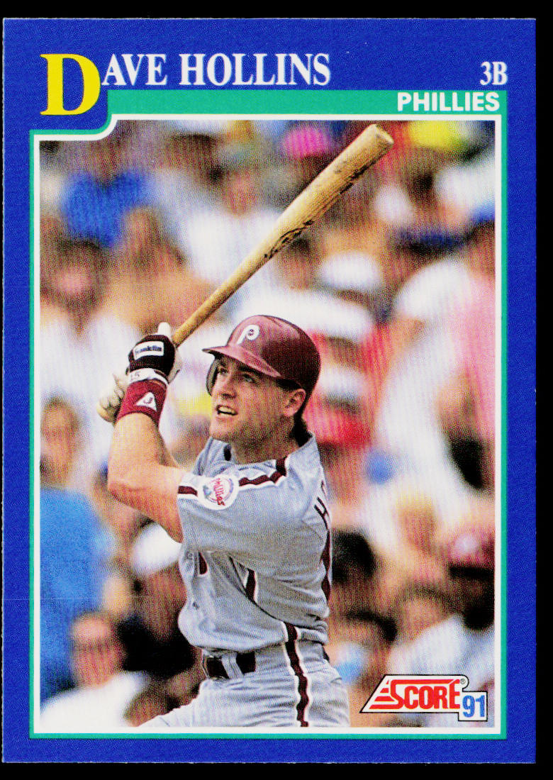 Dave Hollins 1991 Score #61 Philadelphia Phillies
