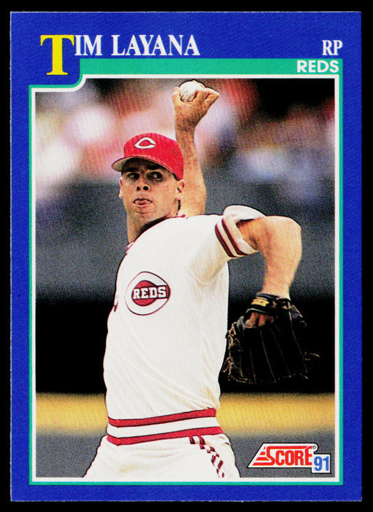 Tim Layana 1991 Score #64 Cincinnati Reds