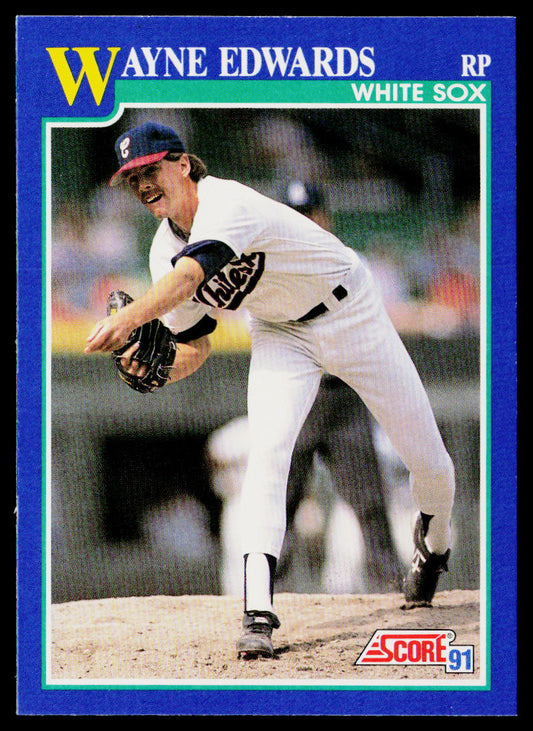 Wayne Edwards 1991 Score #66 Chicago White Sox