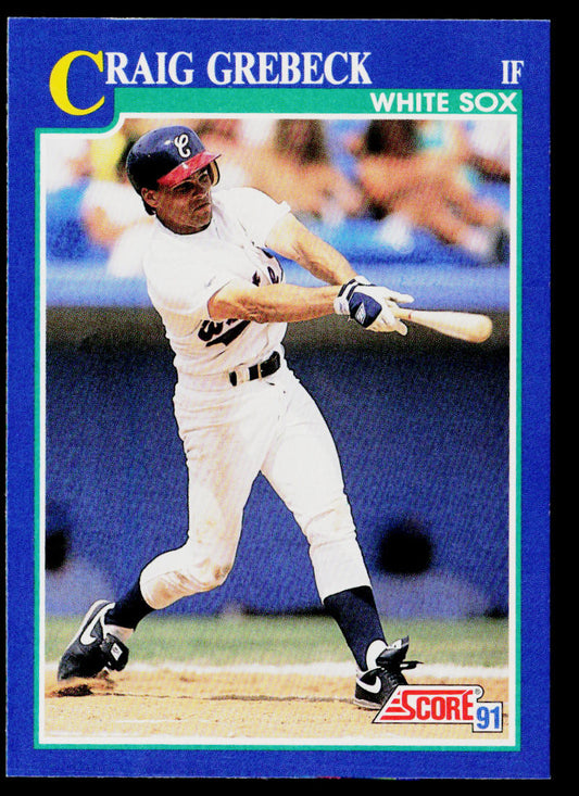 Craig Grebeck 1991 Score #69 Chicago White Sox