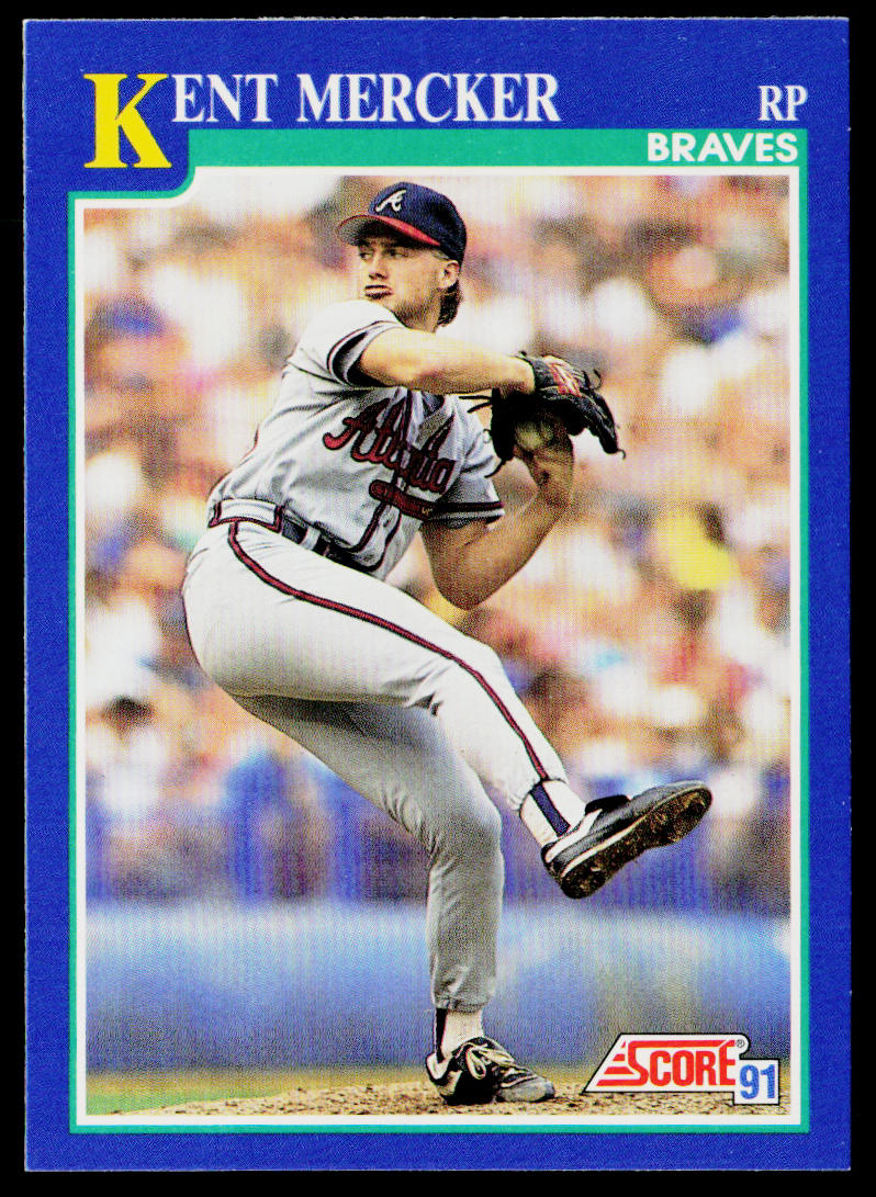 Kent Mercker 1991 Score #79 Atlanta Braves