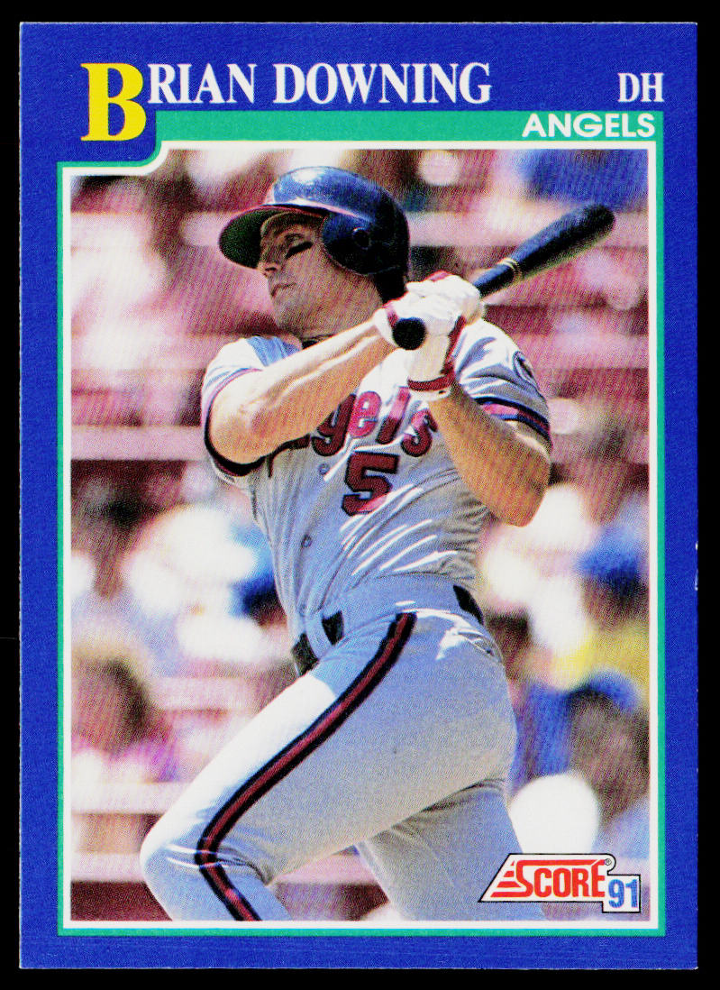 Brian Downing 1991 Score #104 California Angels
