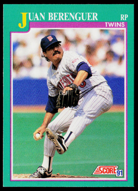Juan Berenguer 1991 Score #111 Minnesota Twins