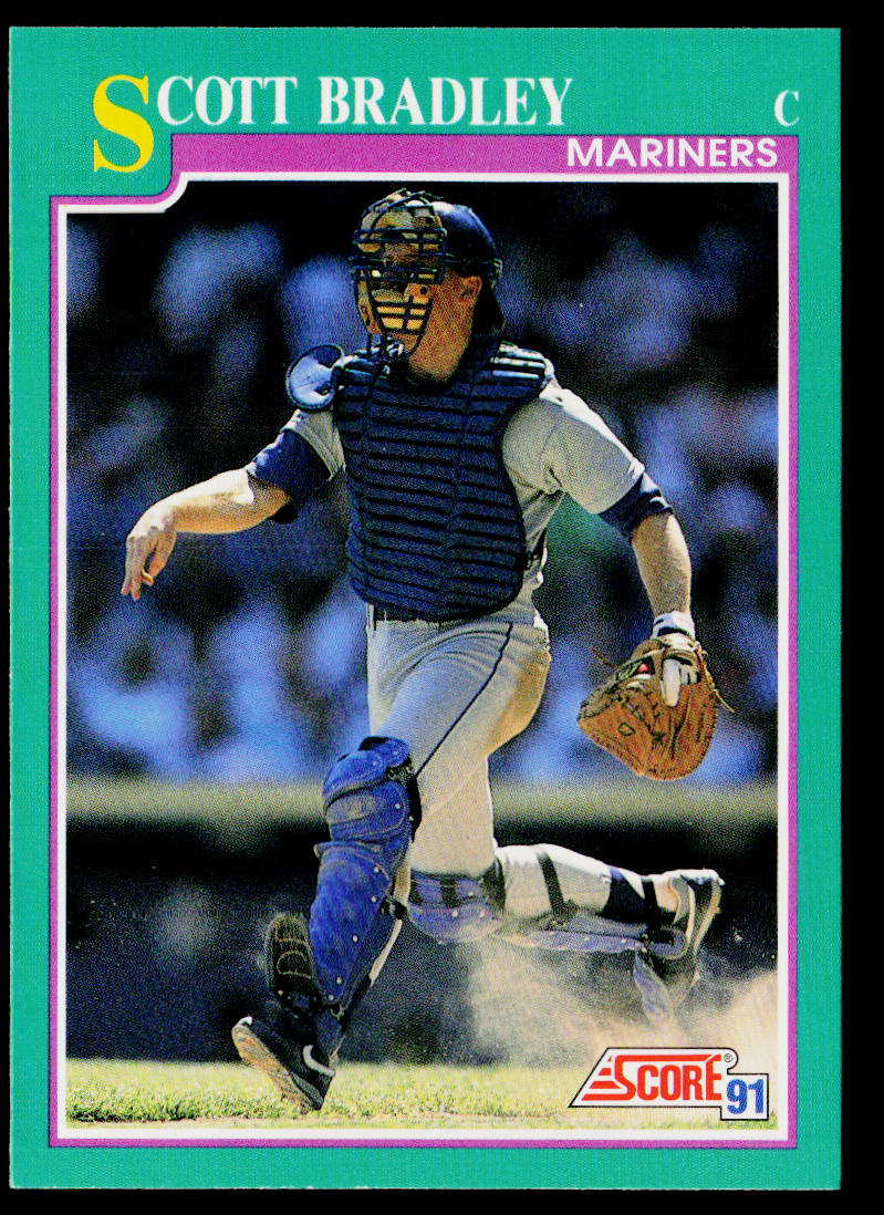 Scott Bradley 1991 Score Promos #113 Seattle Mariners