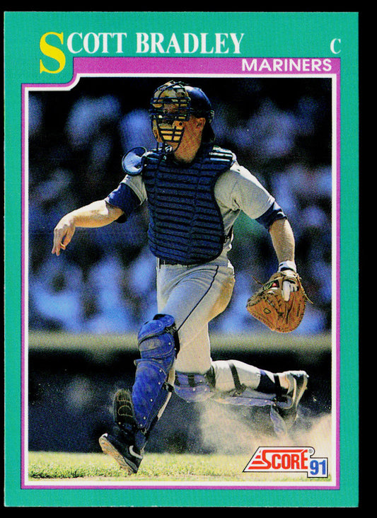 Scott Bradley 1991 Score Promos #113 Seattle Mariners
