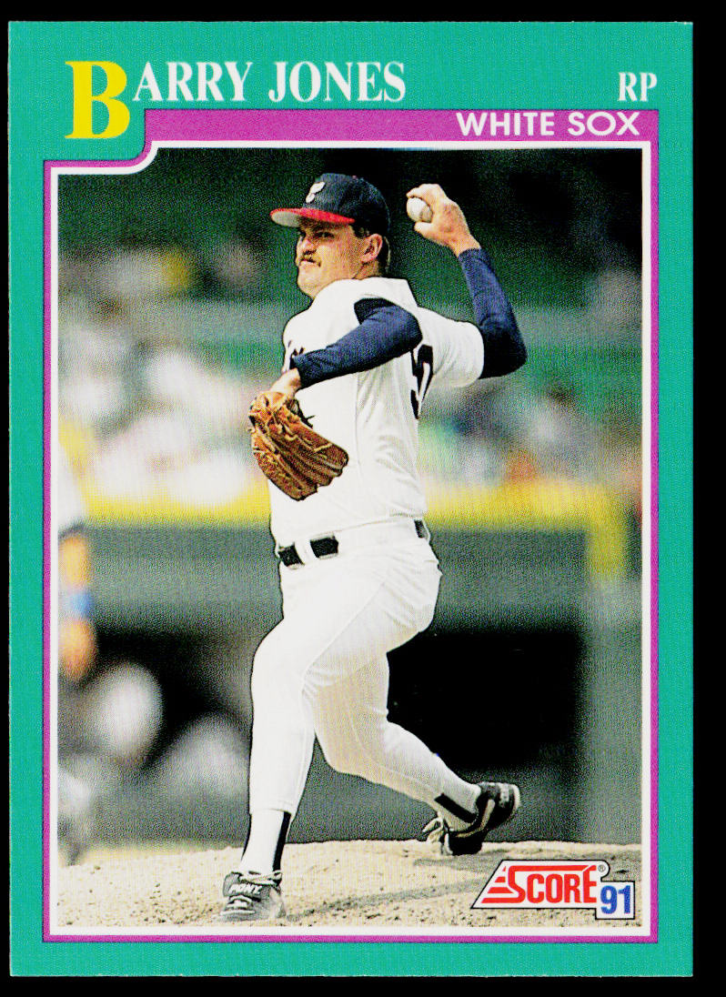 Barry Jones 1991 Score Promos #115 Chicago White Sox