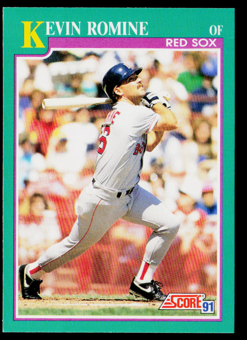 Kevin Romine 1991 Score #116 Boston Red Sox