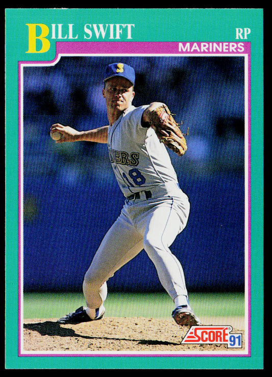Bill Swift 1991 Score #123 Seattle Mariners