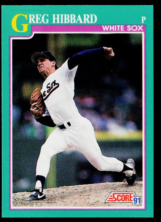 Greg Hibbard 1991 Score Promos #128 Chicago White Sox