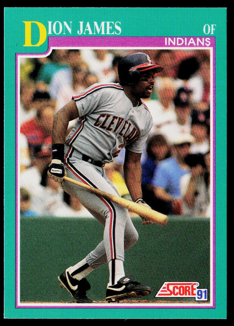 Dion James 1991 Score #131 Cleveland Indians