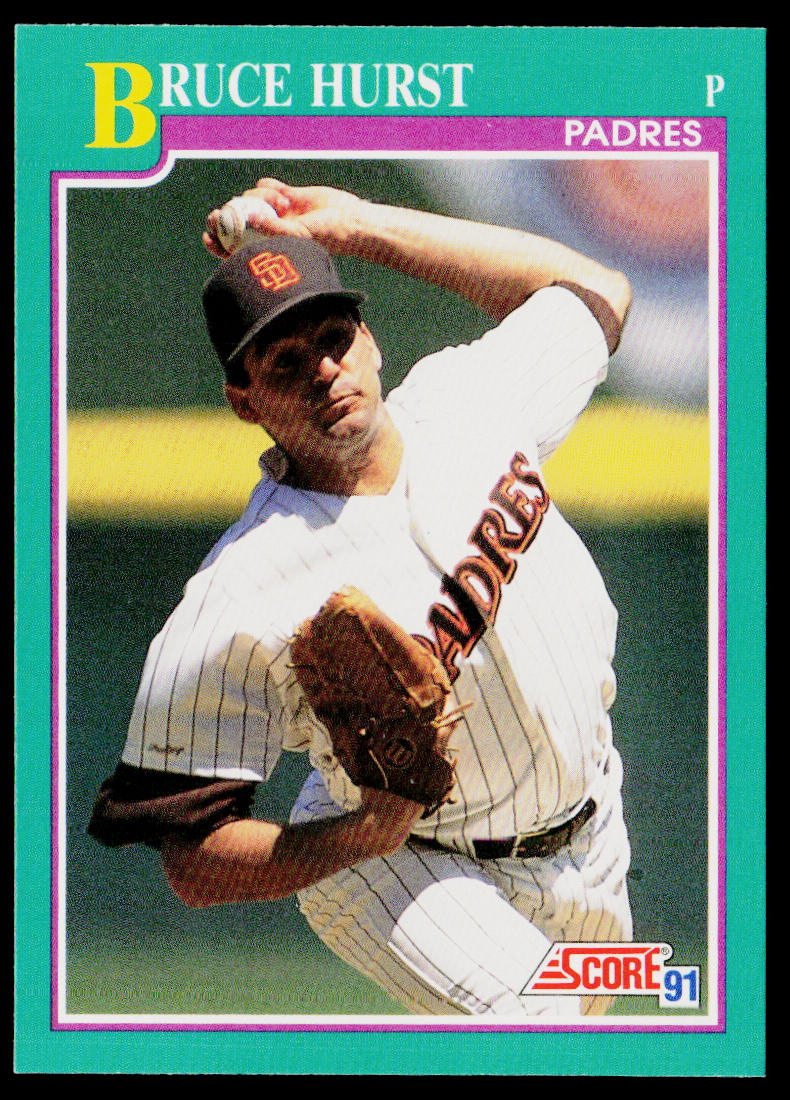 Bruce Hurst 1991 Score Promos #145 San Diego Padres