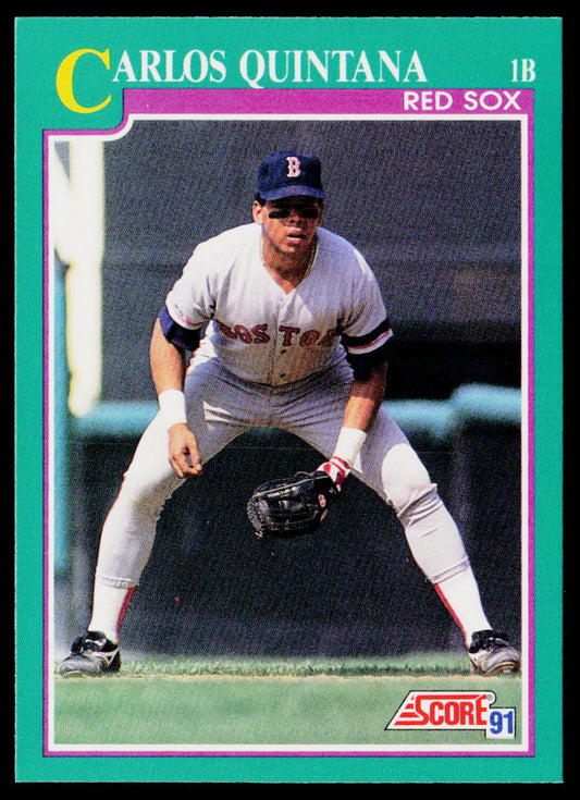 Carlos Quintana 1991 Score #149 Boston Red Sox