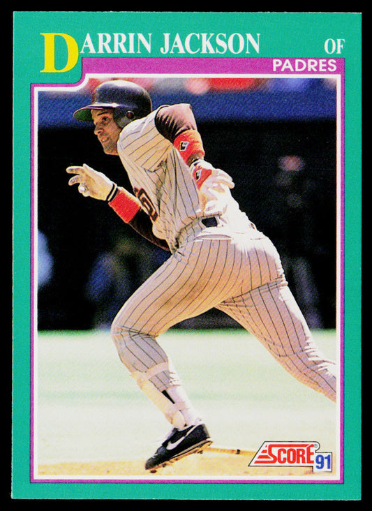 Darrin Jackson 1991 Score Promos #169 San Diego Padres