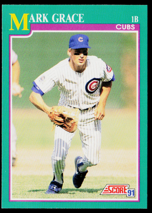 Mark Grace 1991 Score #175 Chicago Cubs