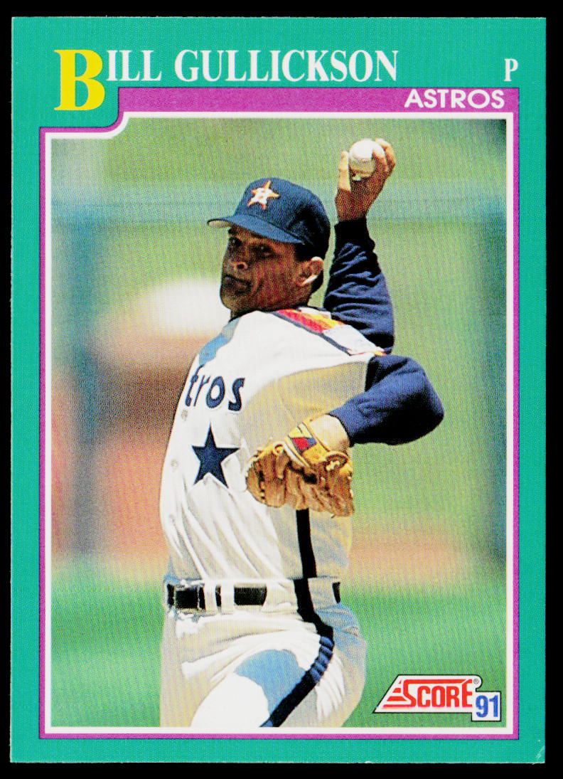 Bill Gullickson 1991 Score #177 Houston Astros