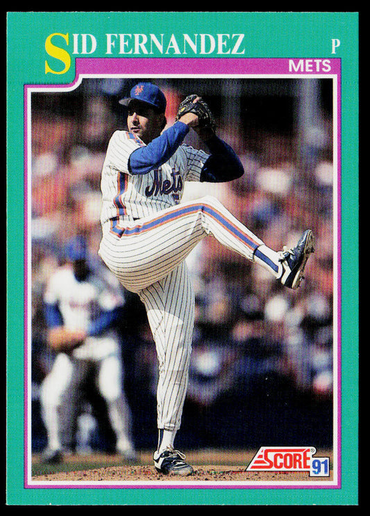 Sid Fernandez 1991 Score Promos #180 New York Mets