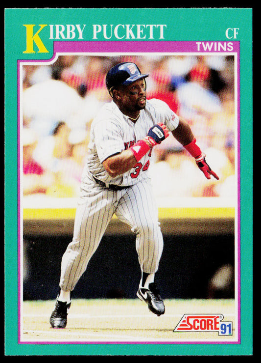 Kirby Puckett 1991 Score Promos #200 Minnesota Twins