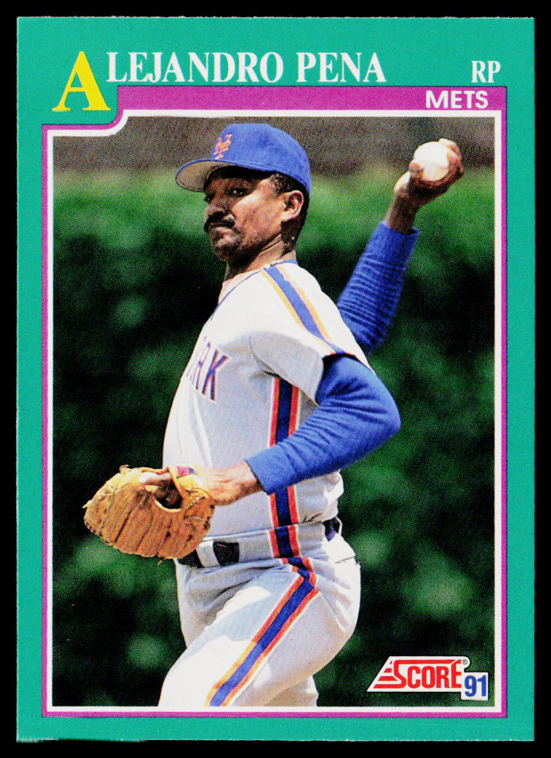 Alejandro Pena 1991 Score #204 New York Mets