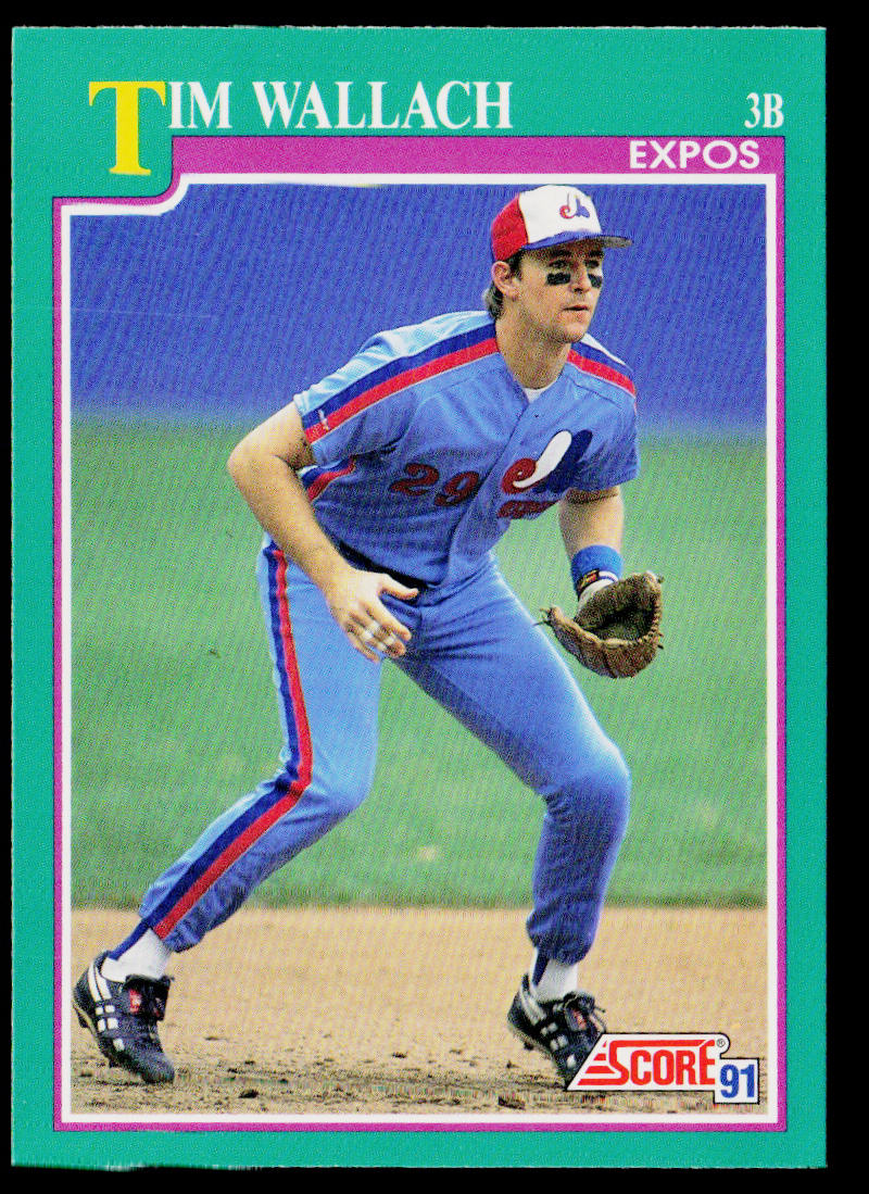 Tim Wallach 1991 Score #210 Montreal Expos