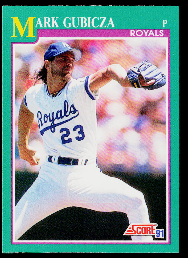 Mark Gubicza 1991 Score #212 Kansas City Royals