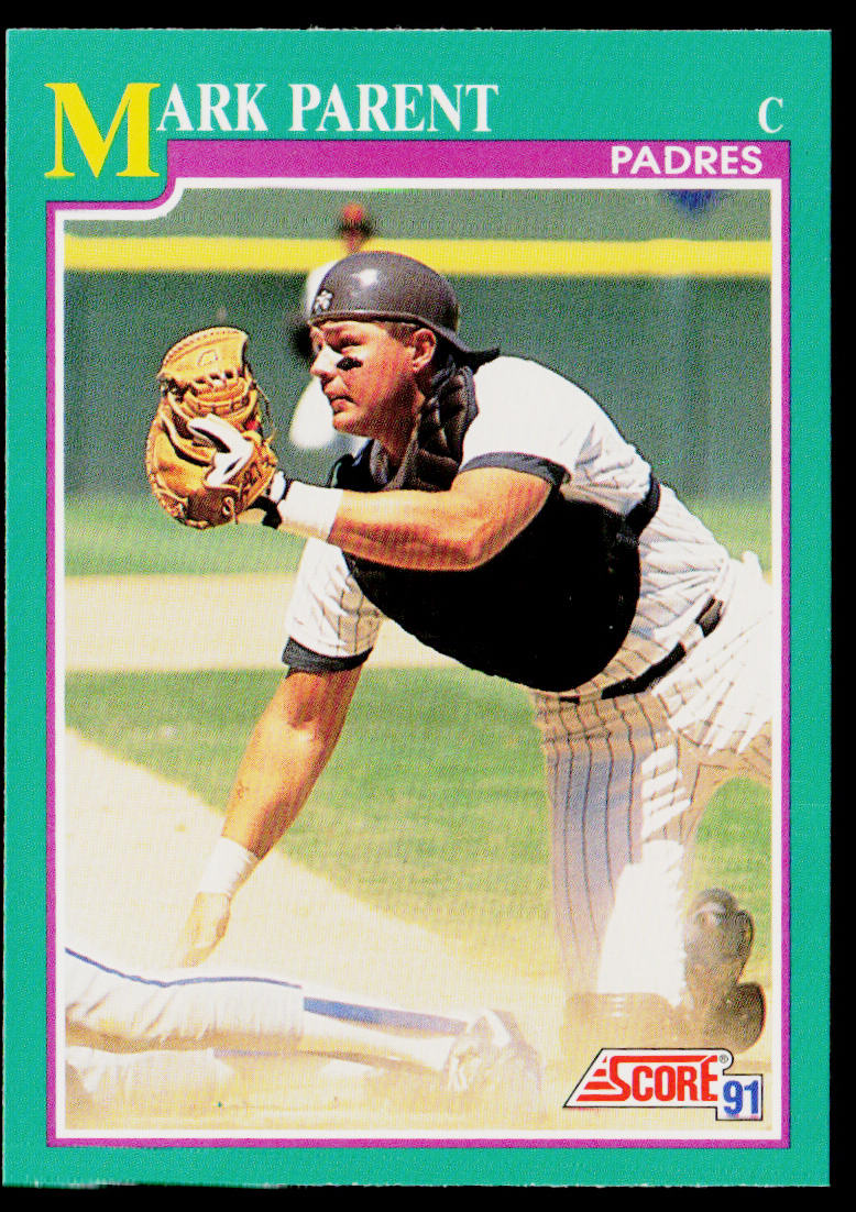 Mark Parent 1991 Score #213 San Diego Padres