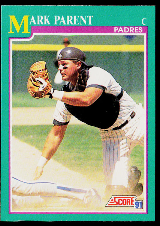 Mark Parent 1991 Score #213 San Diego Padres