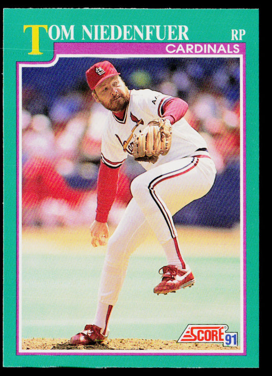 Tom Niedenfuer 1991 Score #217 St. Louis Cardinals