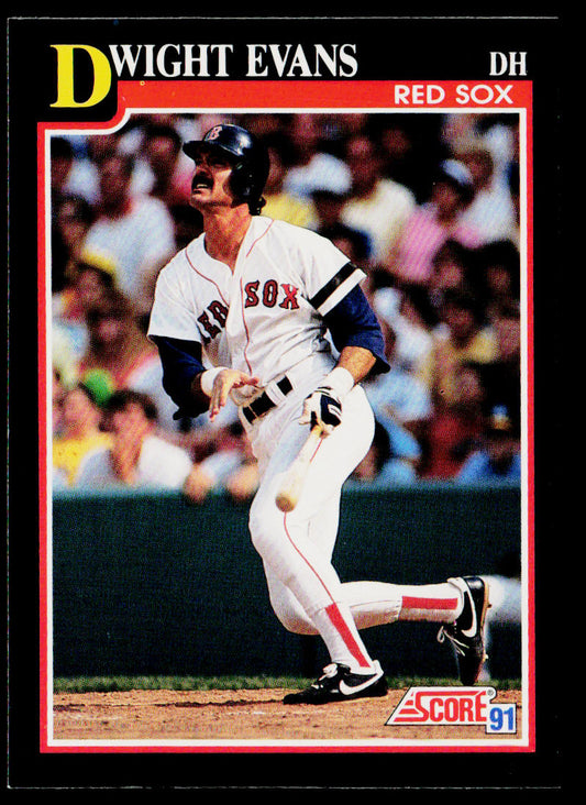 Dwight Evans 1991 Score #225 Boston Red Sox