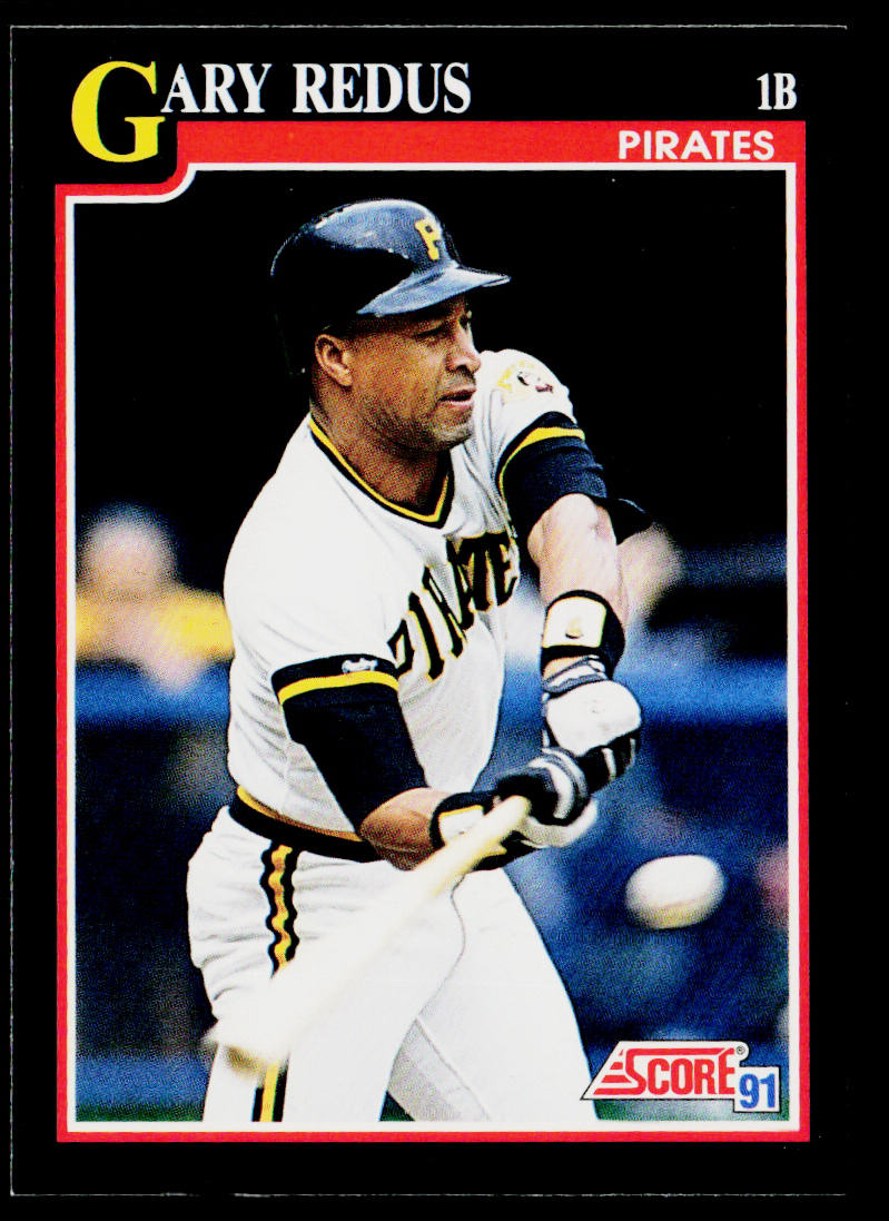 Gary Redus 1991 Score #226 Pittsburgh Pirates