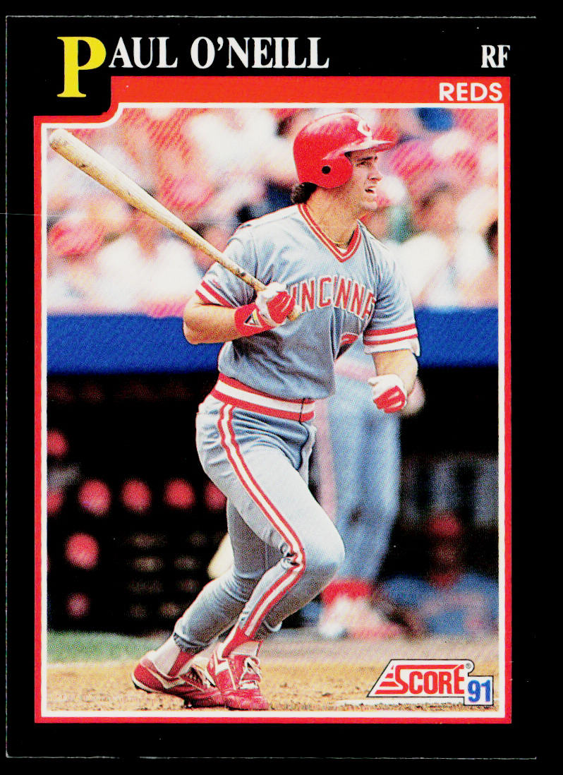 Paul O'Neill 1991 Score #227 Cincinnati Reds