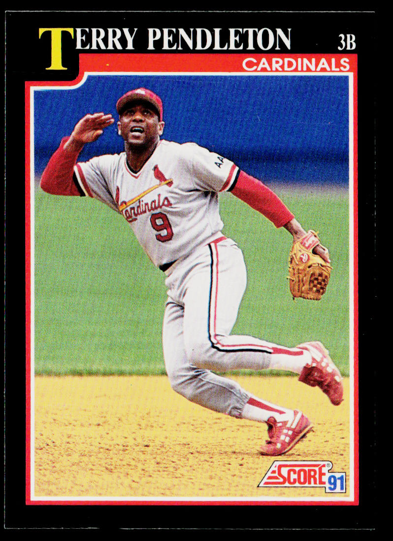 Terry Pendleton 1991 Score #230 St. Louis Cardinals