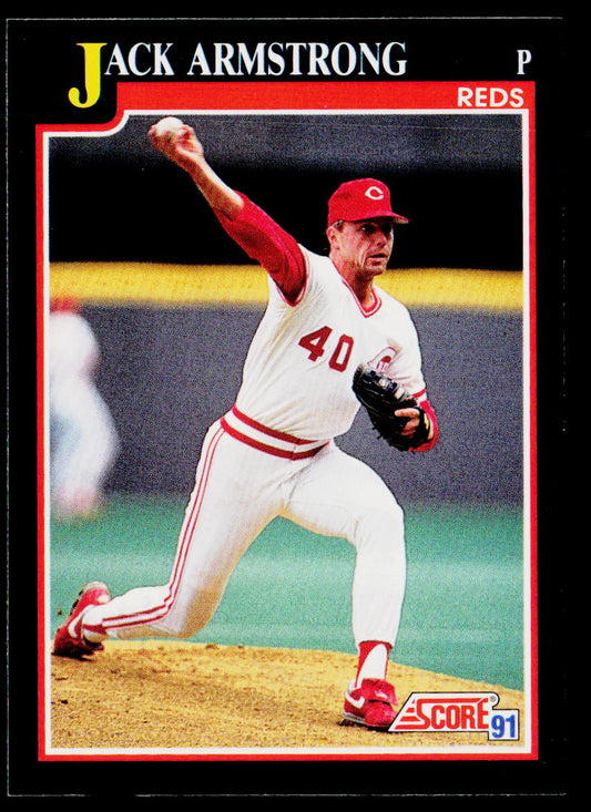 Jack Armstrong 1991 Score #231 Cincinnati Reds