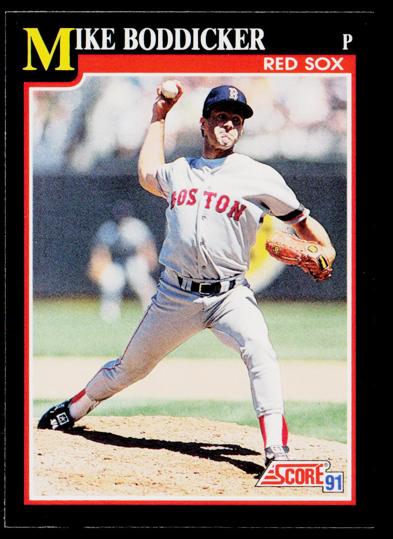 Mike Boddicker 1991 Score #232 Boston Red Sox