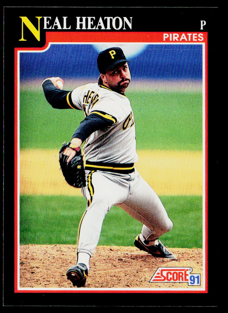 Neal Heaton 1991 Score #233 Pittsburgh Pirates
