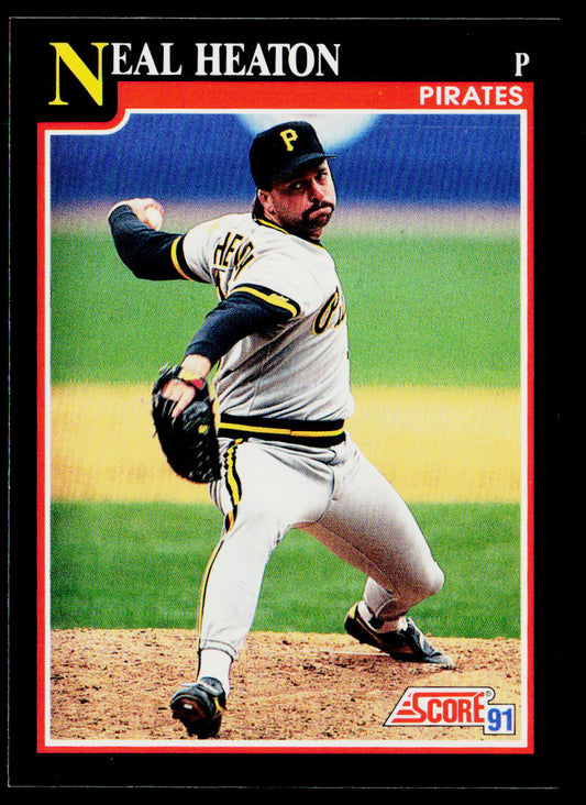 Neal Heaton 1991 Score #233 Pittsburgh Pirates