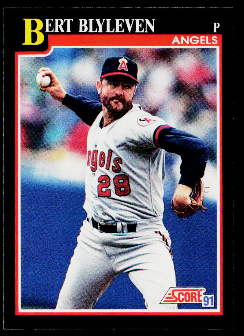 Bert Blyleven 1991 Score #235 California Angels
