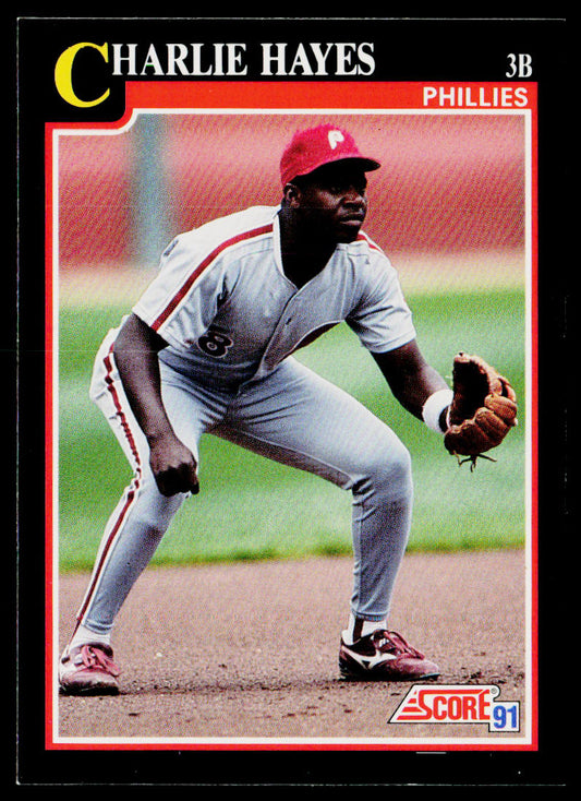 Charlie Hayes 1991 Score #238 Philadelphia Phillies
