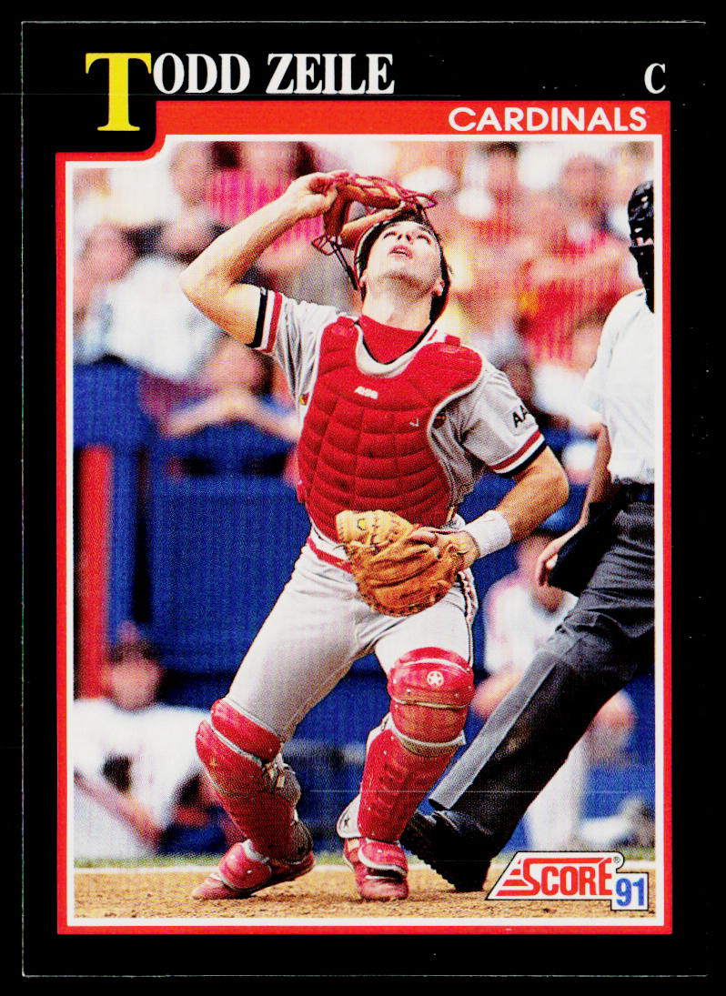Todd Zeile 1991 Score #240 St. Louis Cardinals