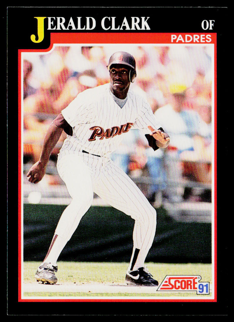 Jerald Clark 1991 Score #242 San Diego Padres