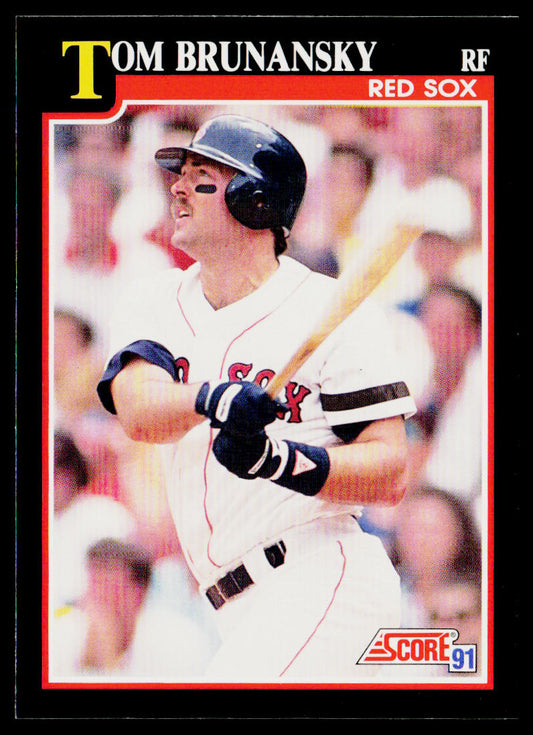 Tom Brunansky 1991 Score #245 Boston Red Sox