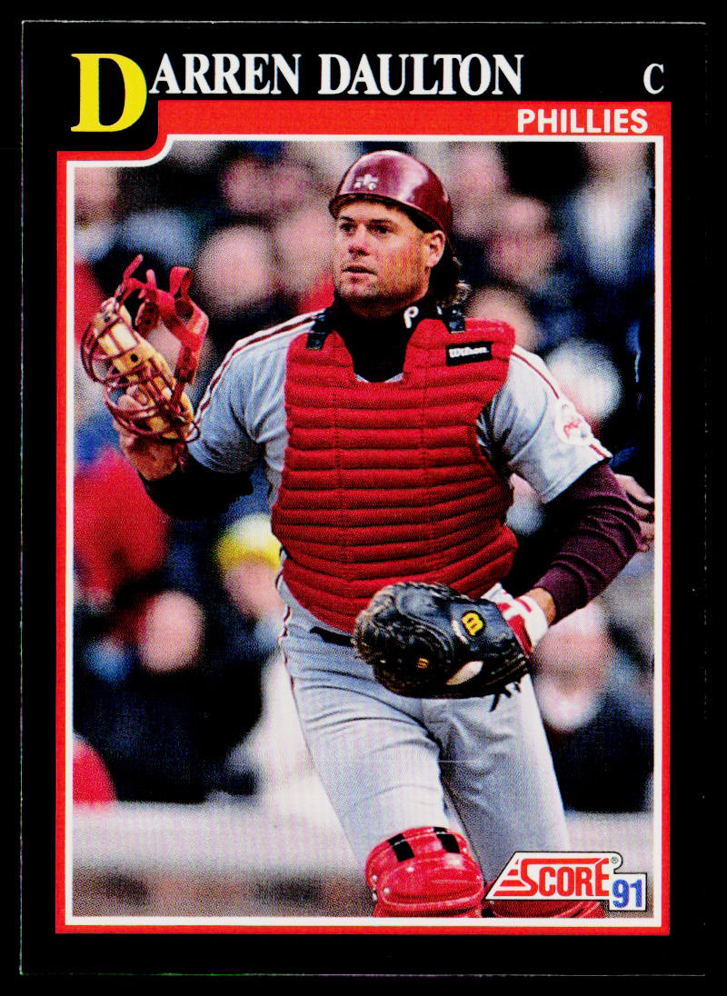 Darren Daulton 1991 Score #246 Philadelphia Phillies