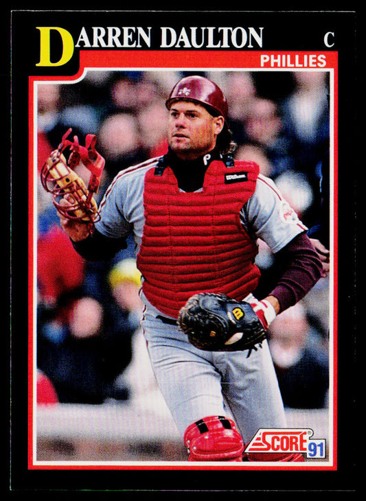 Darren Daulton 1991 Score #246 Philadelphia Phillies