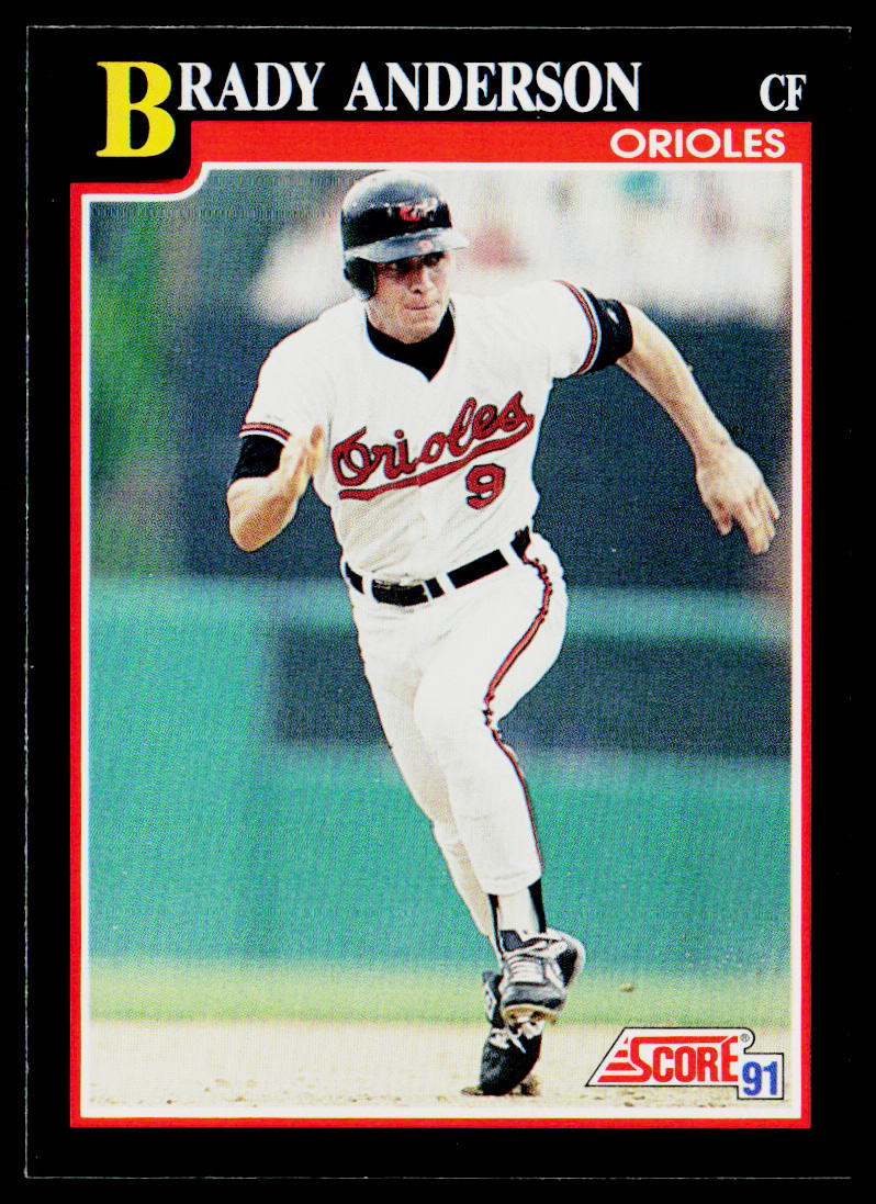 Brady Anderson 1991 Score #249 Baltimore Orioles