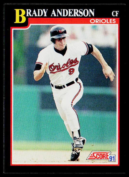 Brady Anderson 1991 Score #249 Baltimore Orioles