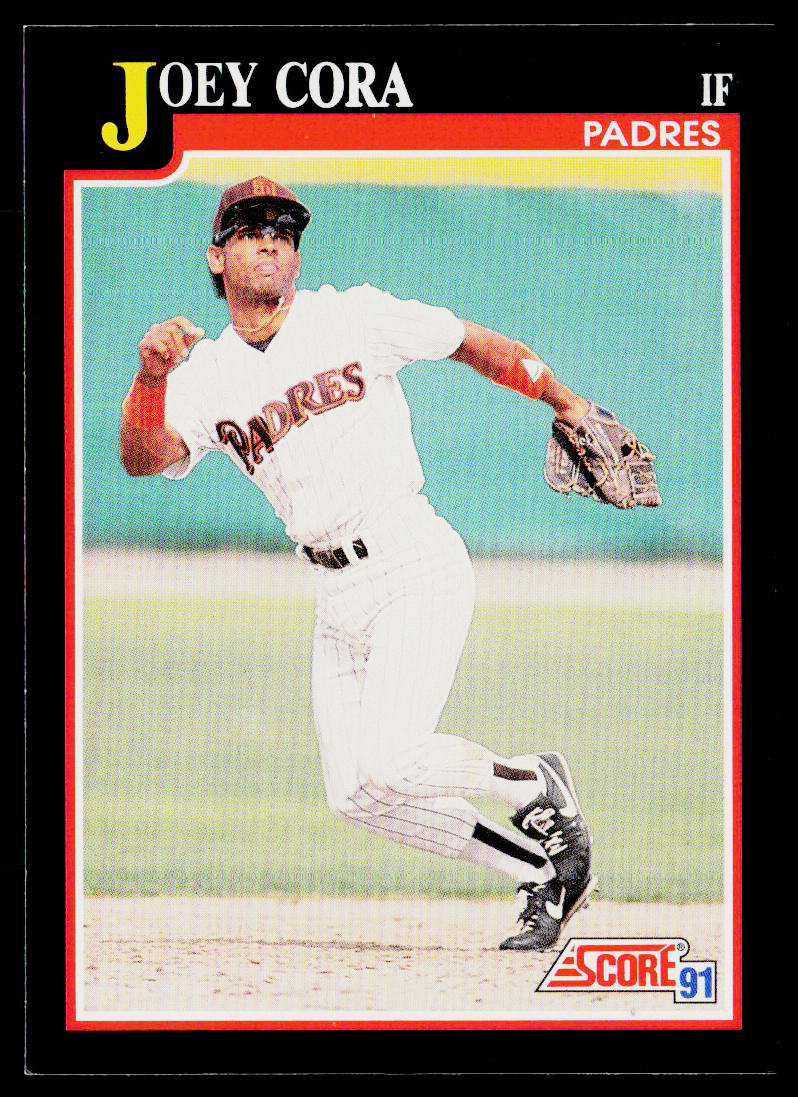 Joey Cora 1991 Score #253 San Diego Padres