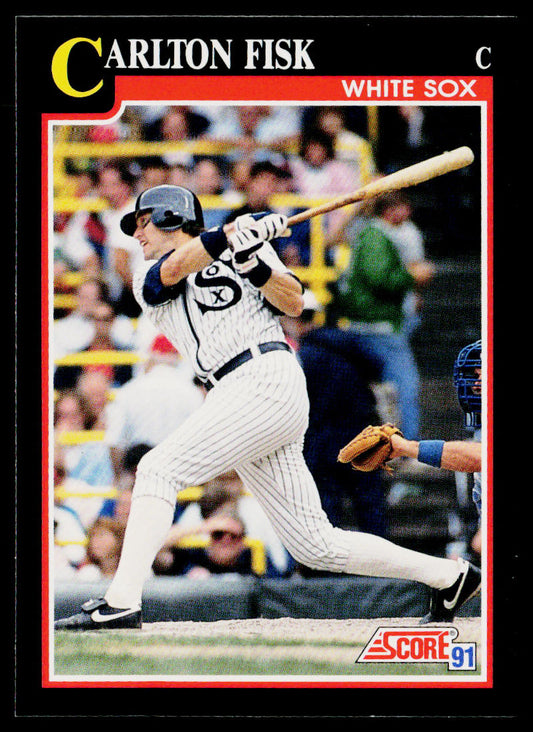 Carlton Fisk 1991 Score #265 Chicago White Sox