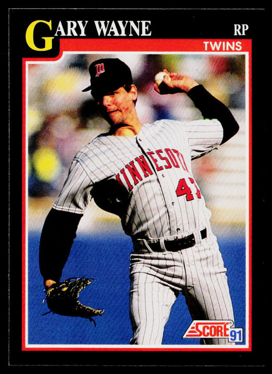 Gary Wayne 1991 Score #283 Minnesota Twins